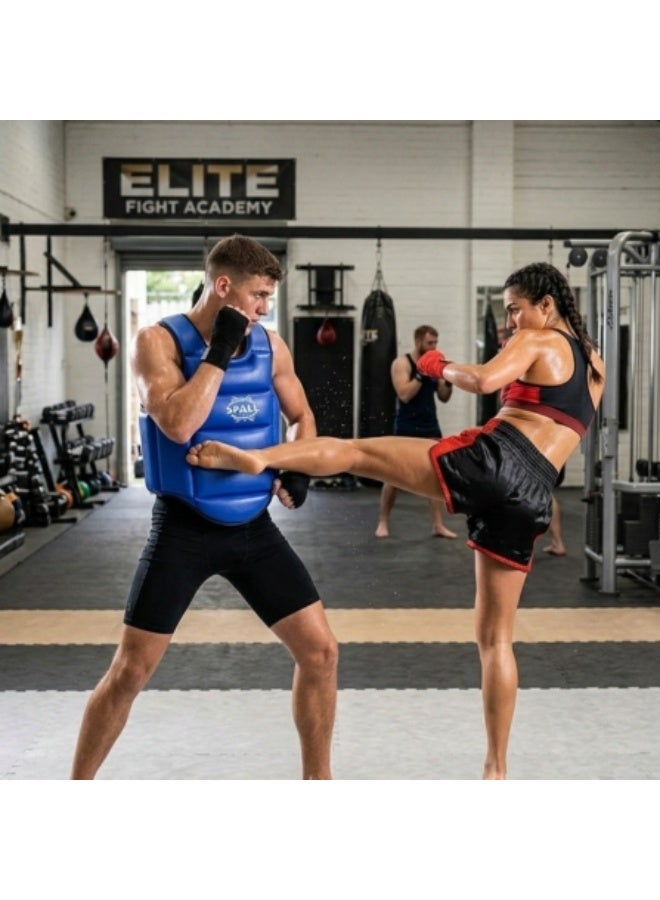 Spall Boxing Chest Guard  Body Protector Gear Ideal for   Martial Arts Muay Thai Taekwondo Kickboxing Gym Academy School Perfect for Men and Women - Image 5
