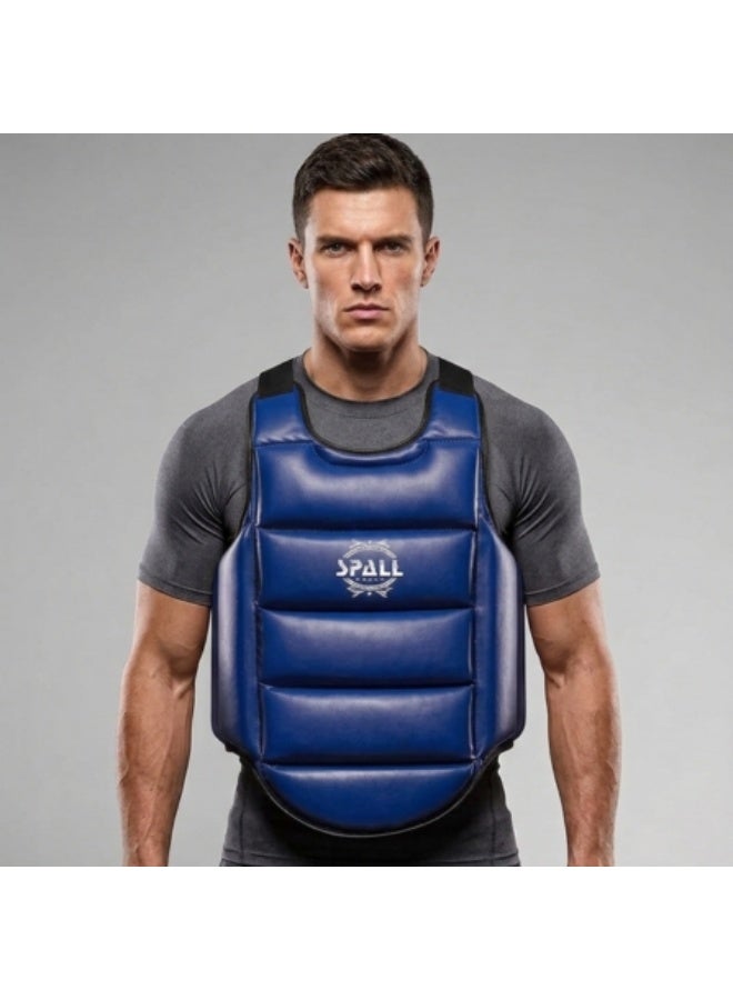 Spall Boxing Chest Guard  Body Protector Gear Ideal for   Martial Arts Muay Thai Taekwondo Kickboxing Gym Academy School Perfect for Men and Women - Image 3