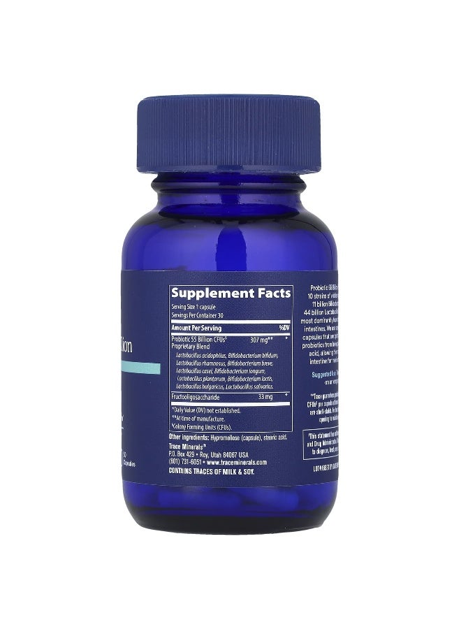 Trace, Probiotic, 55 Billion, 30 Capsules (Packaging may vary) - Image 2