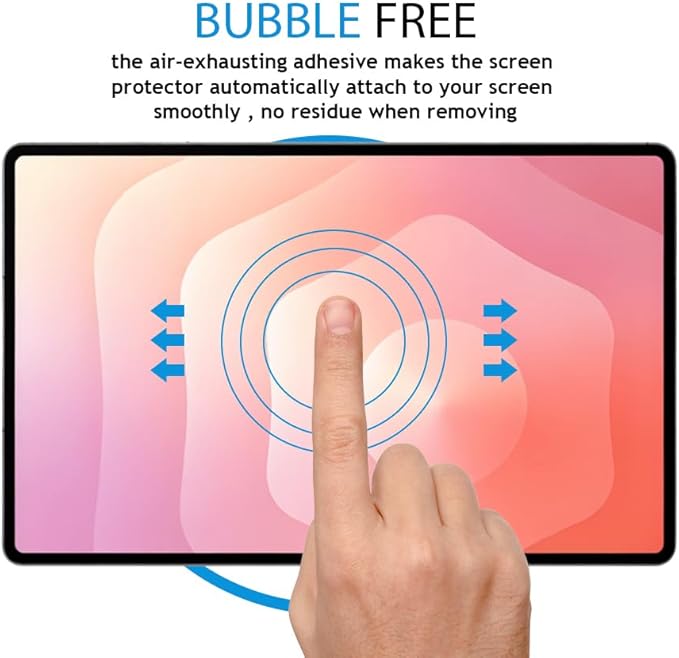 TWEGGON Screen Protector for Samsung Tab S11, Tempered Glass Screen Protector for Samsung Galaxy Tab S11 11" Clear - Image 3