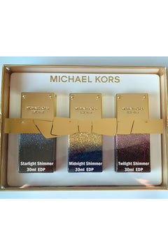 Michael Kors Starlight Shimmer, Midnight Shimmer, Twilight Shimmer 3 pieces Set 30ml x 3  - Image 4