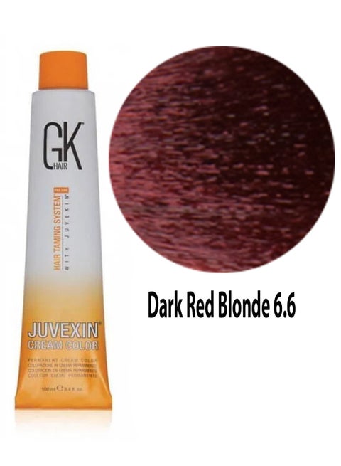 GK Hair Dye Dark Red Blonde 6.6
