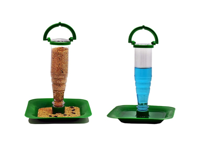 Skybeings Bird Feeder Combo of 2 Food and Water Feeder - Image 4