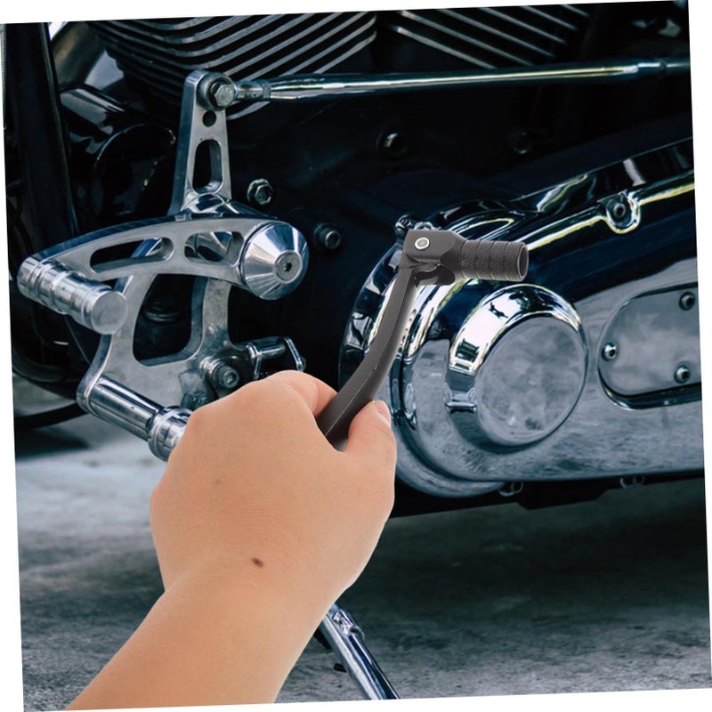 Motorcycle Gear Shift Lever Folding Compact Quick Installation For Travel Outdoor Riding - Image 5