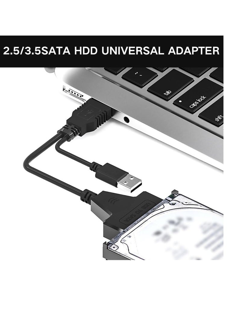 Zero USB 3.0 To SATA Hard Disk Driver Adapter Cable Black  - Image 5