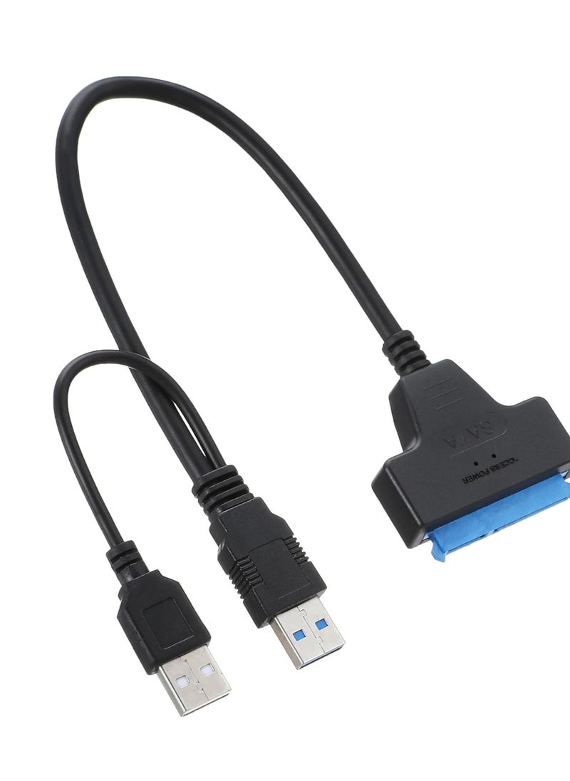 Zero USB 3.0 To SATA Hard Disk Driver Adapter Cable Black  - Image 1