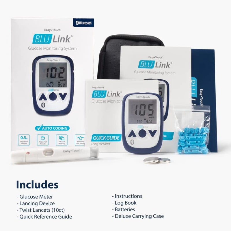 Easy Touch جهاز قياس الجلوكوز Easy Touch Blulink - Image 2