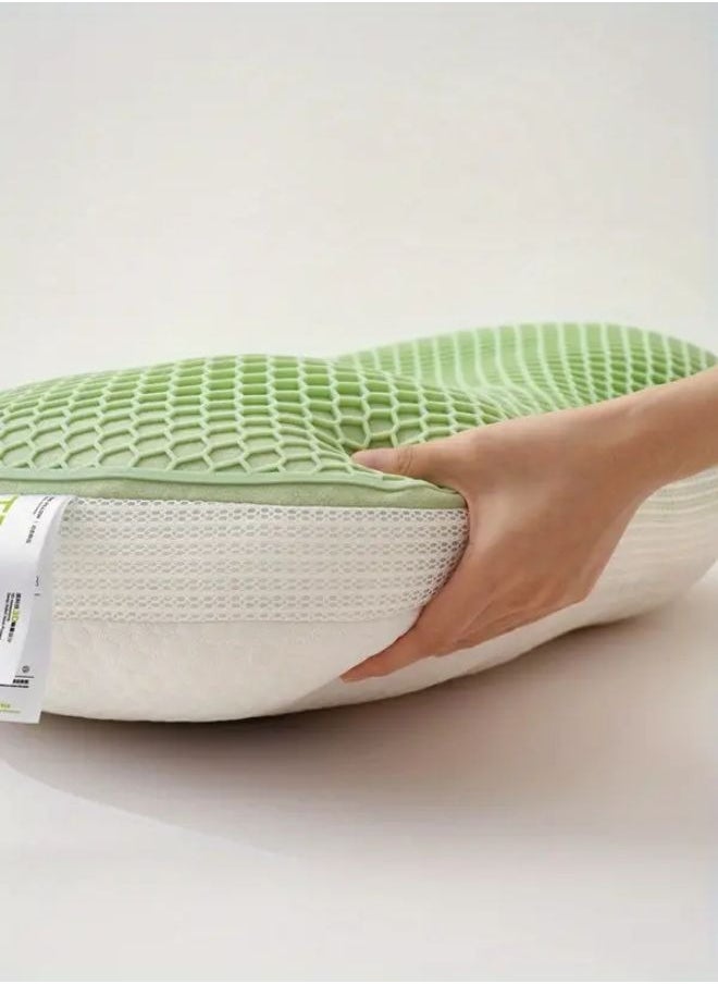 EasyLife - TPE-Pillow Inside High Elastic Filler, Mesh Half Side Honeycomb, Gel Material Design, Soft and Comfortable Fabric for Good Sleep - Image 1
