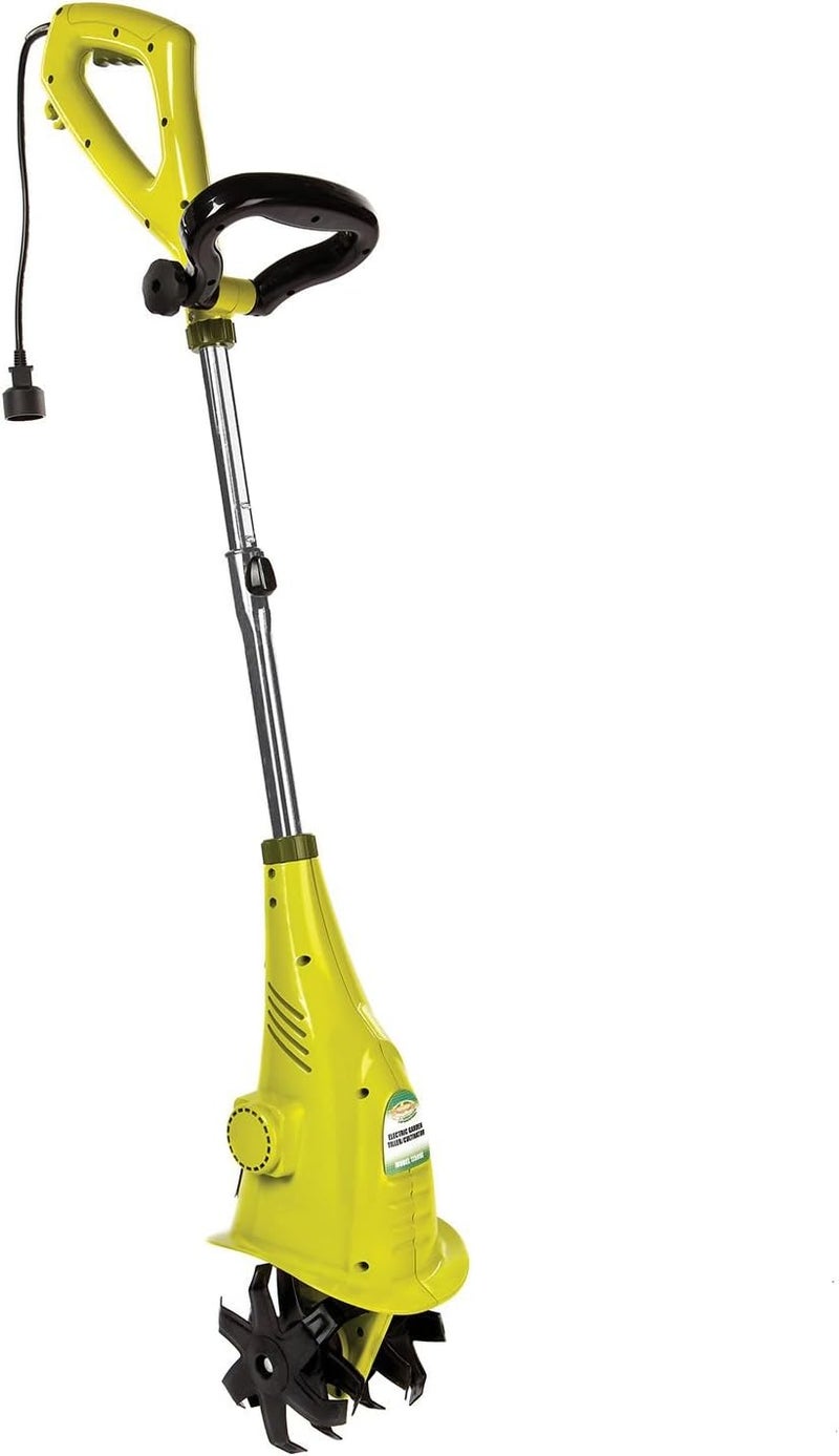 Sun Joe Corded Electric Garden Cultivator with Steel Blades, 6.3-Inch Wide Path, 2.5-Amp Motor - Heavy-Duty Cultivating Machine for Soil Prep, Lawn & Garden Maintenance, TJ599E - Image 1
