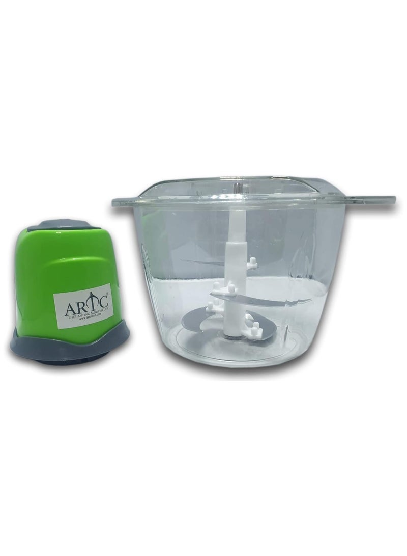 ARTC Food Blender & Meat Mincer | Meat Grinder | Premium Stainless Meat Grinder & Food Processor - 300W Power, 3L Capacity, 4 Blades | Multifunctional Chopper | Chopper For Vegetables, Fruits and Nuts - Image 3