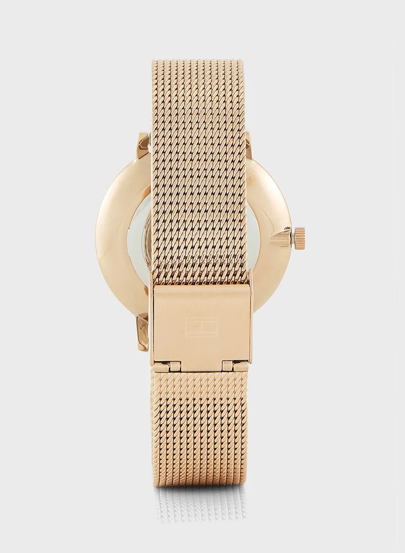 تومي هيلفيغر Pippa Mesh Strap Analog Watch