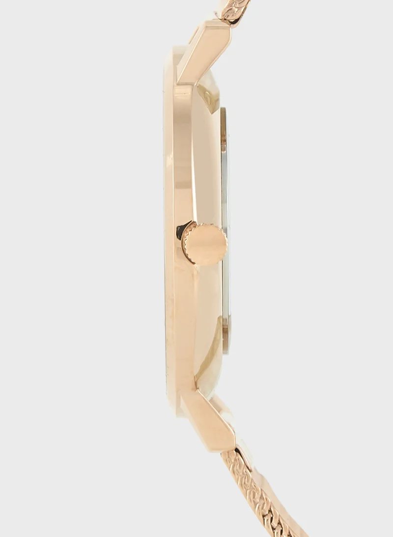 تومي هيلفيغر Pippa Mesh Strap Analog Watch