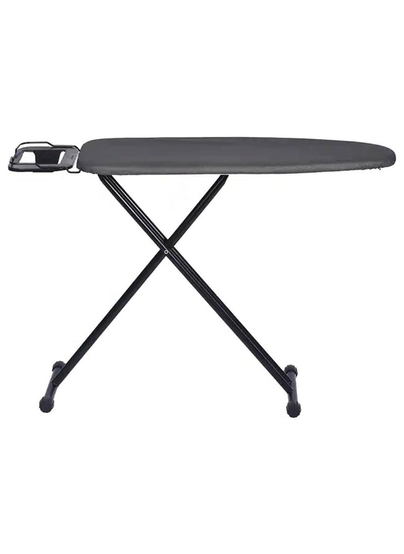 Home Smart Home Smart Ironing Board Adjustable Height Space Foldable Heat Resistant Cover Suitable for Most Steam Iron Stations in Color Black  - Image 1