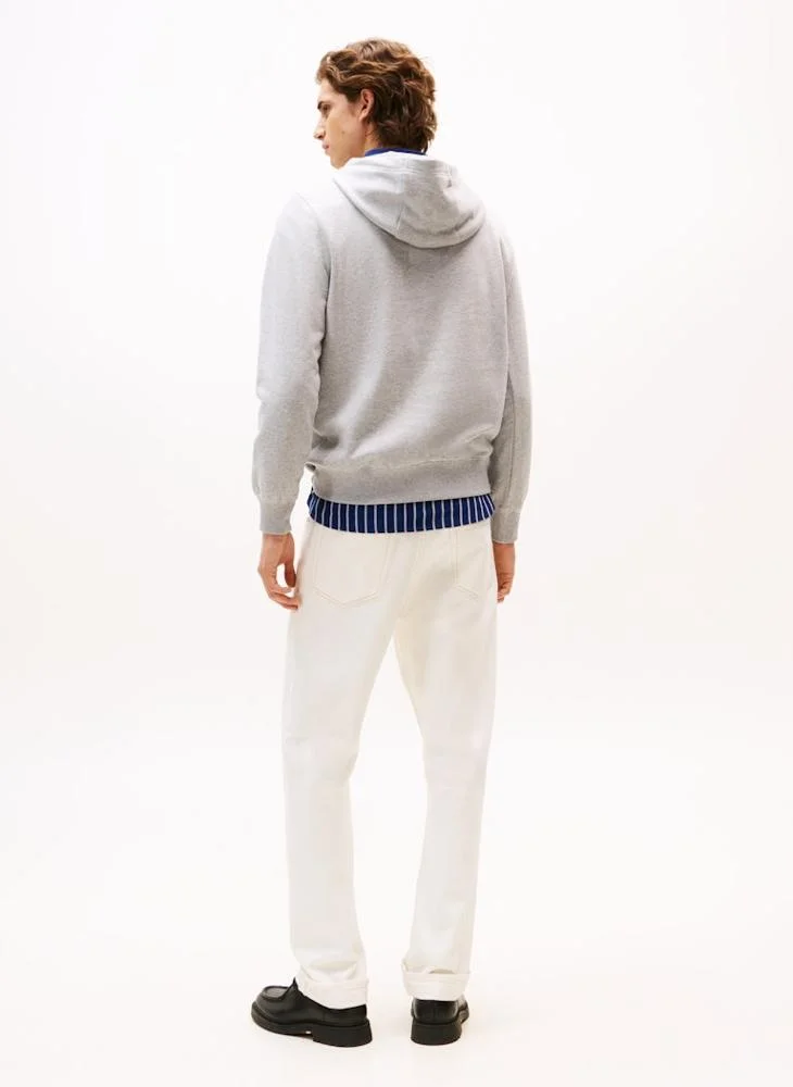 TOMMY HILFIGER Flag Embroidery Terry Hoody