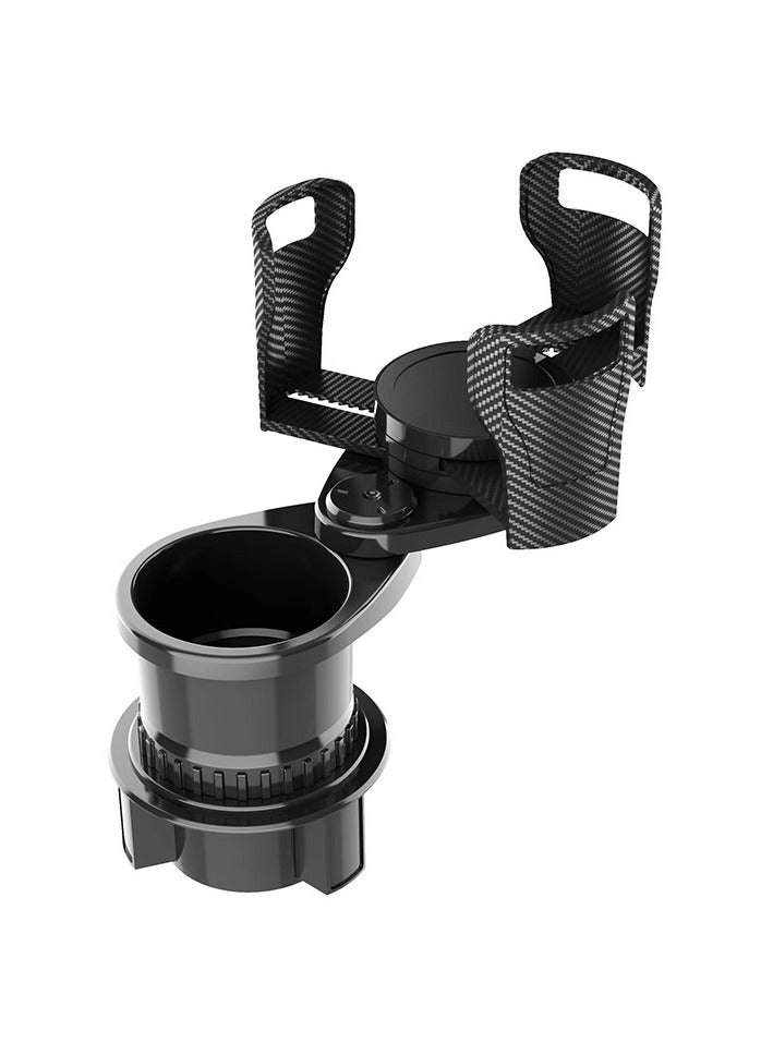 Carfu Car Cup Holder Extender and Multi-Functional Car Dining Table Tray, 360 Degree Rotatable, Travel and Road Trip Supplies  - Image 1