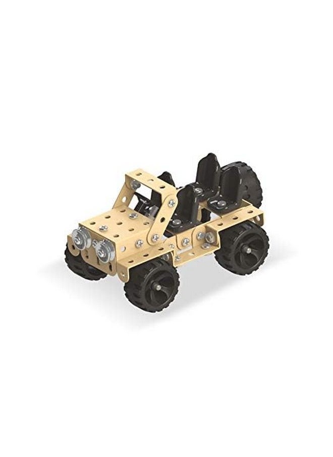 Mechanix MECHANIX Safari Series, 155 Pieces in The Game, Can Make 5 Different Safari Cars Models, Made in India Game, for 8+ Years of Kids, Multicolor  - Image 3