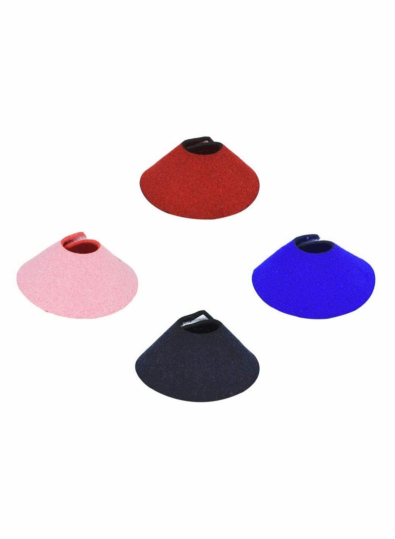 SYOSI 4 Pcs Pet Recovery Collars Small Birds Neck Ring Parrots Anti- Scratch Recovery Collar (Multicolour)  - Image 4