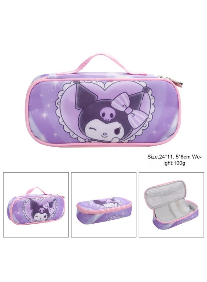 عام حقيبة ظهر من ثلاث قطع للرسوم المتحركة الكرتونية الجديدة (متوفرة لأطفال المدارس الابتدائية والثانوية والسفر والمدرسة وتسلق الجبال والرياضة) - Image 3