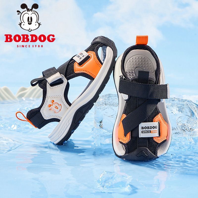 Babudou Children'S Shoes 2025 Princess Style Dirty-Resistant Girls Boys Crash-Resistant Soft Sole Anti-Slip Internet Celebrity Sandals - Image 4