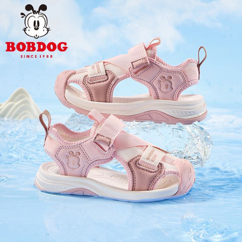 Babudou Children'S Shoes 2025 Princess Style Dirty-Resistant Girls Boys Crash-Resistant Soft Sole Anti-Slip Internet Celebrity Sandals - Image 5