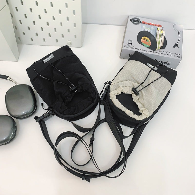New Style Simple Trendy Brand Sports Crossbody Bag Men'S 2024 Personalized Casual Tooling Style Shoulder Bag Lightweight Mobile Phone Bag - Image 5