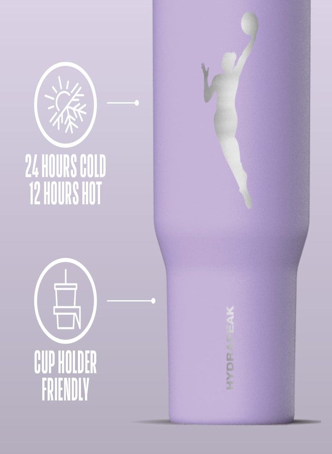 Hydrapeak x WNBA Officially Licensed WNBA 25 oz Tumbler with Sip and Straw Lid, Cup Holder Friendly, Leakproof Insulated Tumbler - Image 4