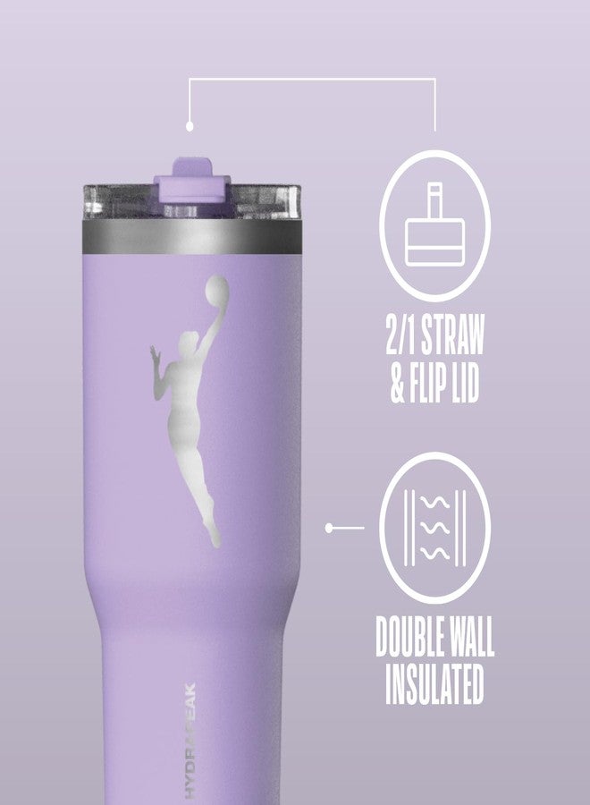 Hydrapeak x WNBA Officially Licensed WNBA 25 oz Tumbler with Sip and Straw Lid, Cup Holder Friendly, Leakproof Insulated Tumbler - Image 3
