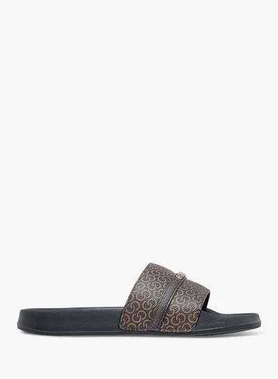 Celeste Womens Slide Slippers With Slip On Closure