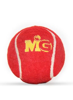 MG Cricket Tennis Ball  with Jar Red  - Image 1