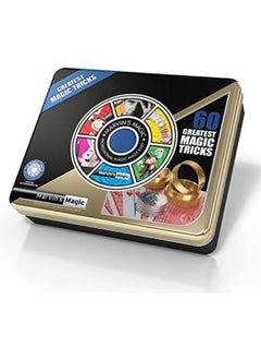 Marvin's Magic 60 Greatest Magic Tricks Box Of Tricks Magician Supplies Include Mystical Magic Cards Dynamic Coins and More