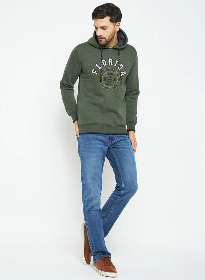 DUKE Florida Graphic Hoodie with Drawstring by Styli