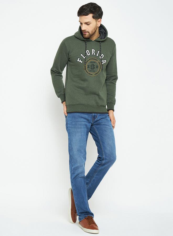 DUKE Florida Graphic Hoodie with Drawstring by Styli  - Image 4
