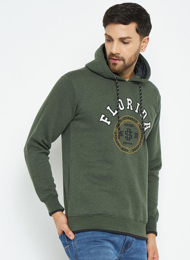 DUKE Florida Graphic Hoodie with Drawstring by Styli  - Image 1