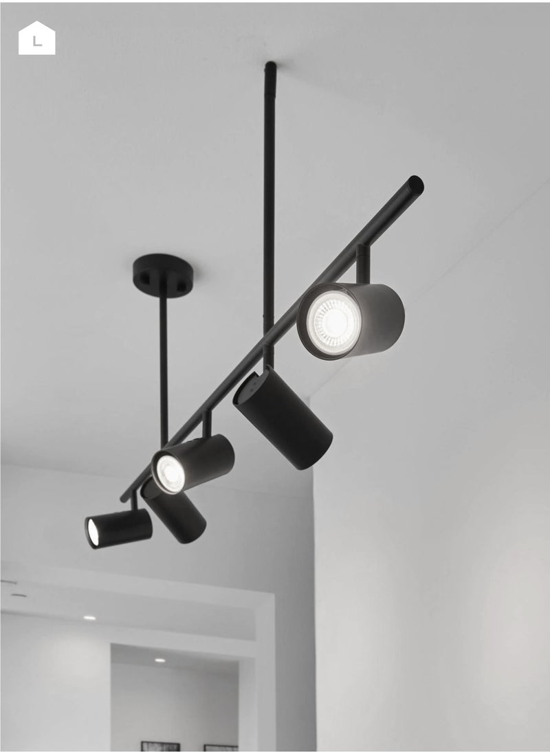 LAWAZIM - 7W LED Spot GU10 -6 Piece 6500K Daylight- Energy Saving 75W Equivalent Non-Dimmable Lightbulbs with 518 Lumens and a Lifespan of 15,000 Hours- Ideal for Ceiling Lights and Recessed Fixtures - Image 1