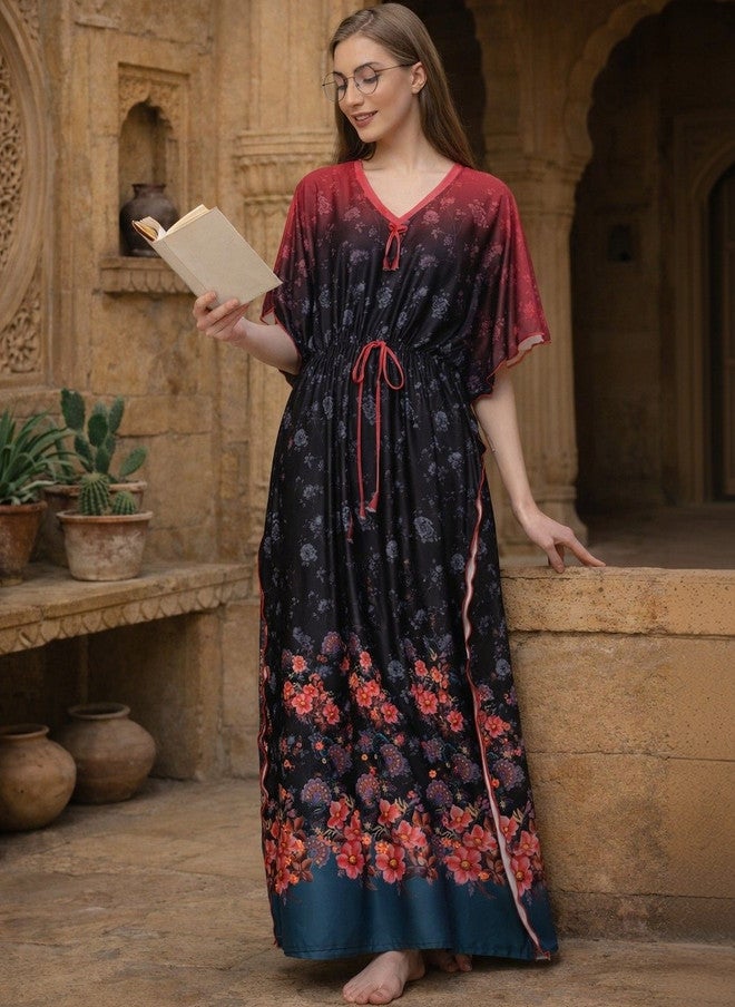 Arrabi Printed Maxi Nightdress - Image 2
