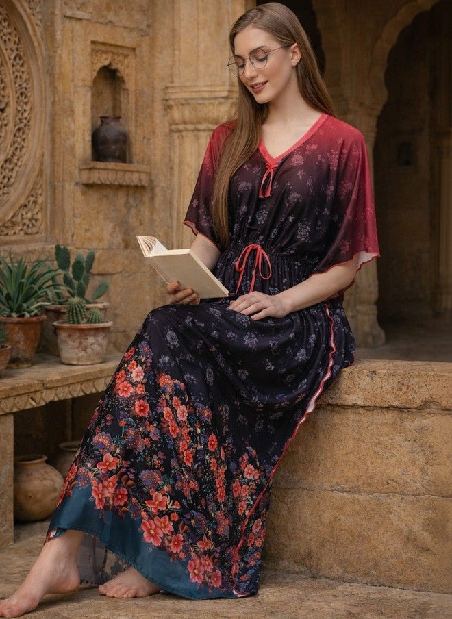 Arrabi Printed Maxi Nightdress - Image 1
