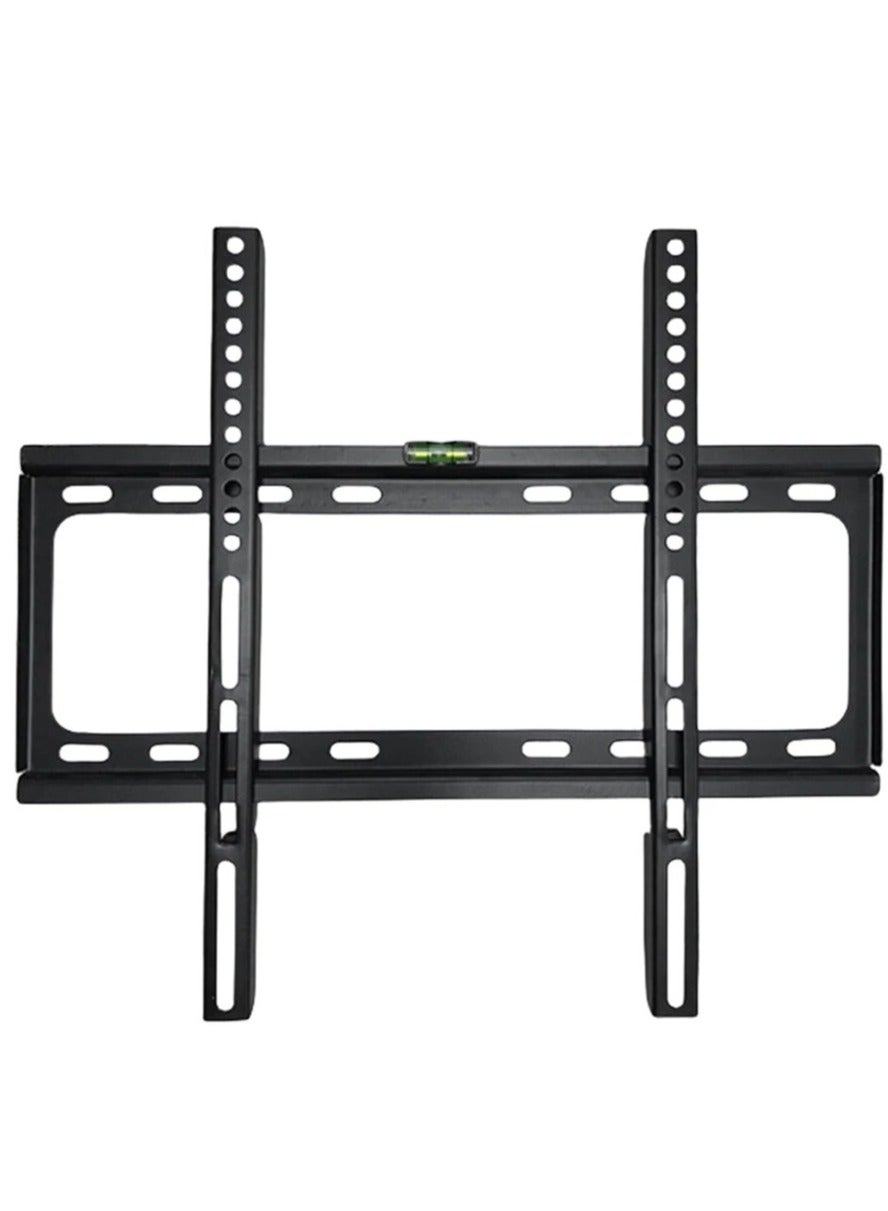 26-63inch TV Support Mount Adjustable Television Mounting Holder with Level Low Profile Flat TV Wall Mount for LCD LED TV Screen