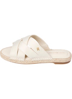 TOMMY HILFIGER SATIN ESPADRILLE MULES  - Image 2