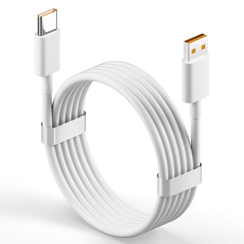 AILKIN 80W Dart USB to Type C Cable,Fast Charger Charging Cable Compatible for Realme 15/14/13/12/11/10/9 Pro/Plus Series,Narzo 80/70/60/50 Series,Realme GT 7/GT6/P3/P4/P3/Lite/Pro & More - Image 1