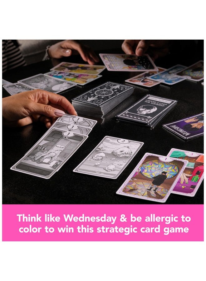 Spin Master Games, Wednesday Card Game, Premium Foil Cards from The Hit TV Series, Wednesday Collectibles, Goth Gifts, for Kids & Family, 3-10 Players, for Ages 10 & Up - Image 3