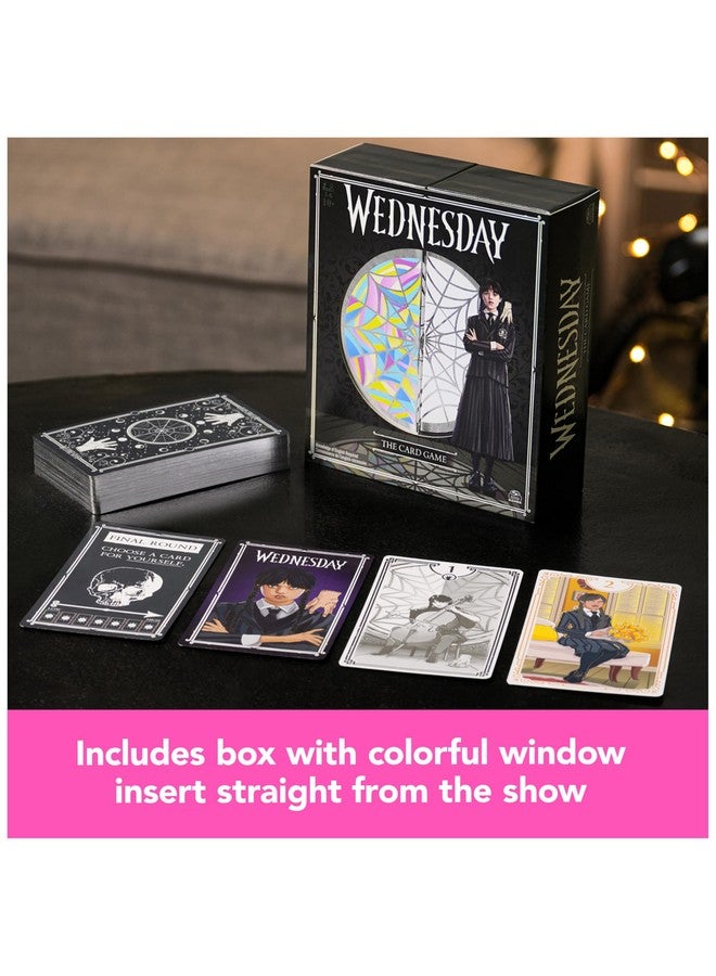 Spin Master Games, Wednesday Card Game, Premium Foil Cards from The Hit TV Series, Wednesday Collectibles, Goth Gifts, for Kids & Family, 3-10 Players, for Ages 10 & Up - Image 5