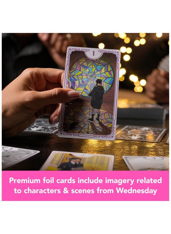 Spin Master Games, Wednesday Card Game, Premium Foil Cards from The Hit TV Series, Wednesday Collectibles, Goth Gifts, for Kids & Family, 3-10 Players, for Ages 10 & Up - Image 4