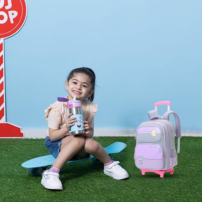 Tinytot Store 22 Litre 17-Inch Waterproof Large School Bag for Boys & Girls, Kids School Bag, School Backpack for Girls and Boys, for Kids, Ideal for Children with Trolley SB237T - Image 5