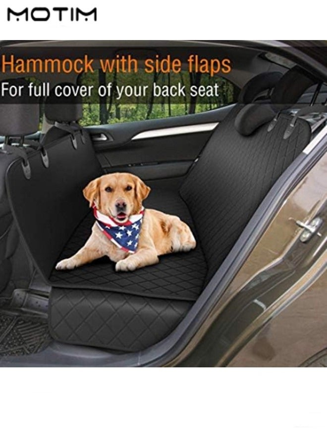 Motim Car Backseat Protector Cover for Dog Cat Pets Trunk Cargo Liner Waterproof Nonslip Dog Hammock for Cars Trucks and SUV - Image 2