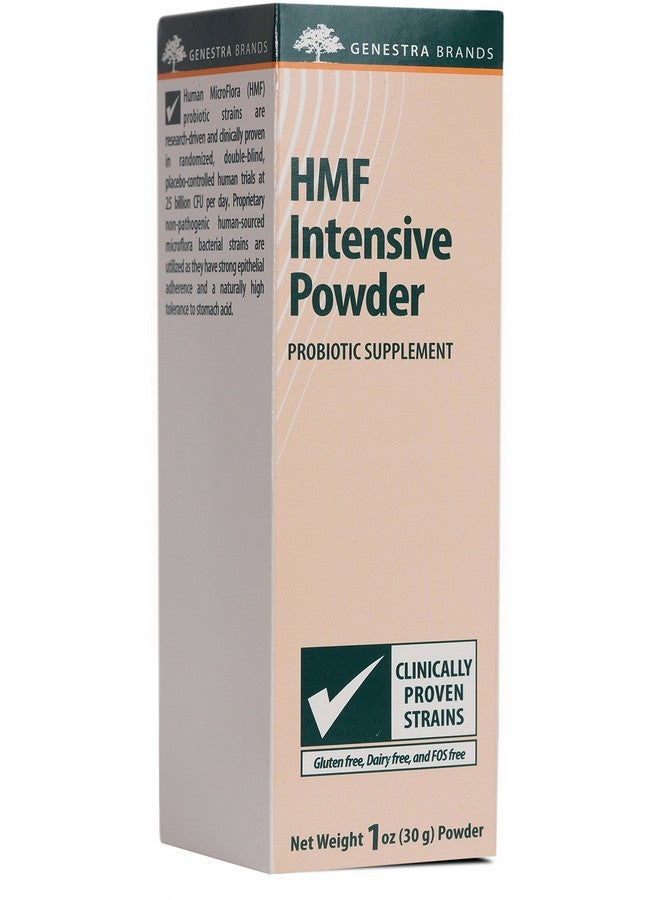 Genestra Brands HMF Intensive Powder | Probiotic Formula to Support Healthy Gut Flora | 1 Ounces Powder - Image 1