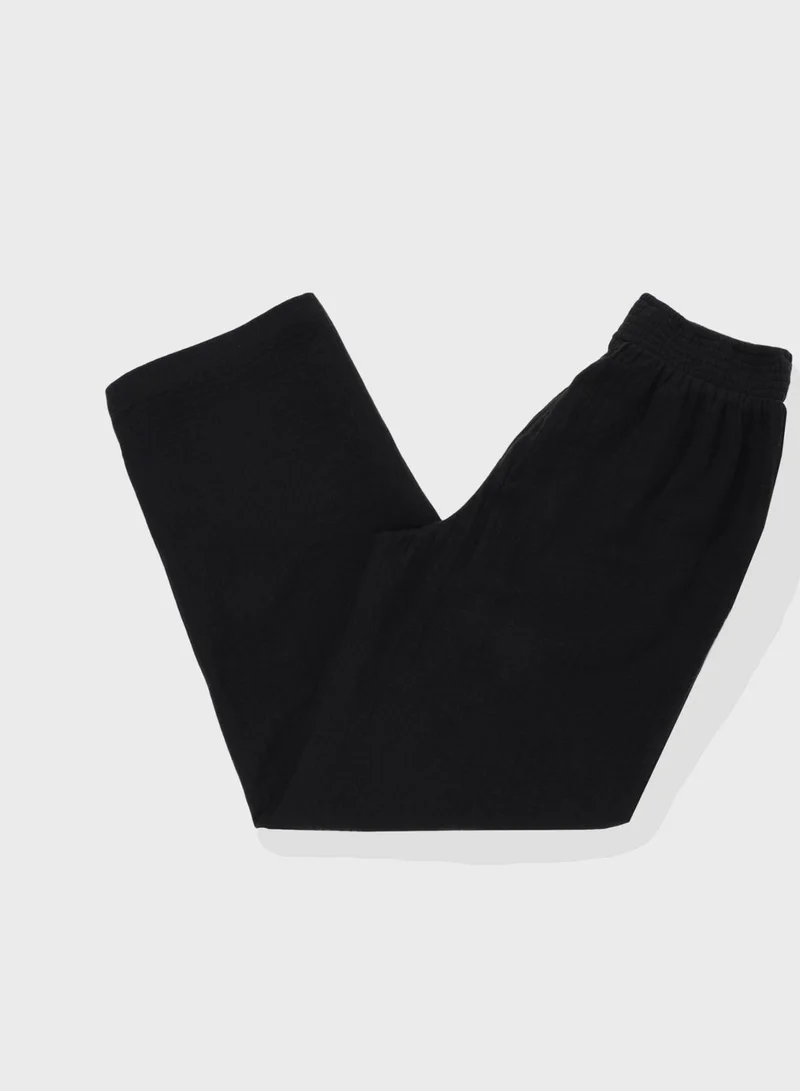 Aerie High Waist Wide Leg Pants