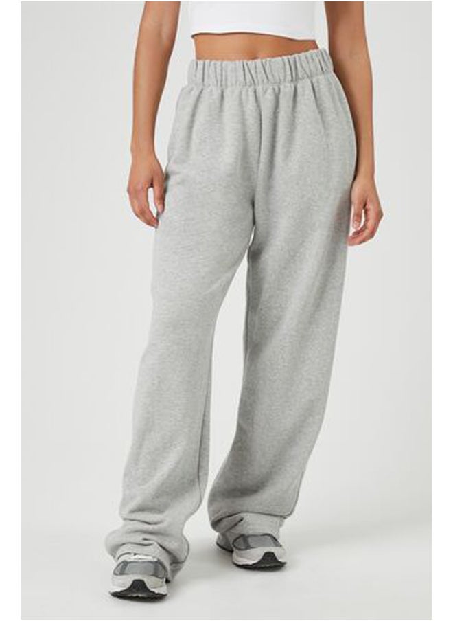 FOREVER 21 - French Terry Wide-Leg Pants - Image 1