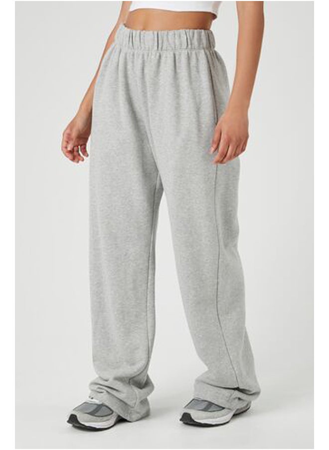 FOREVER 21 - French Terry Wide-Leg Pants - Image 1