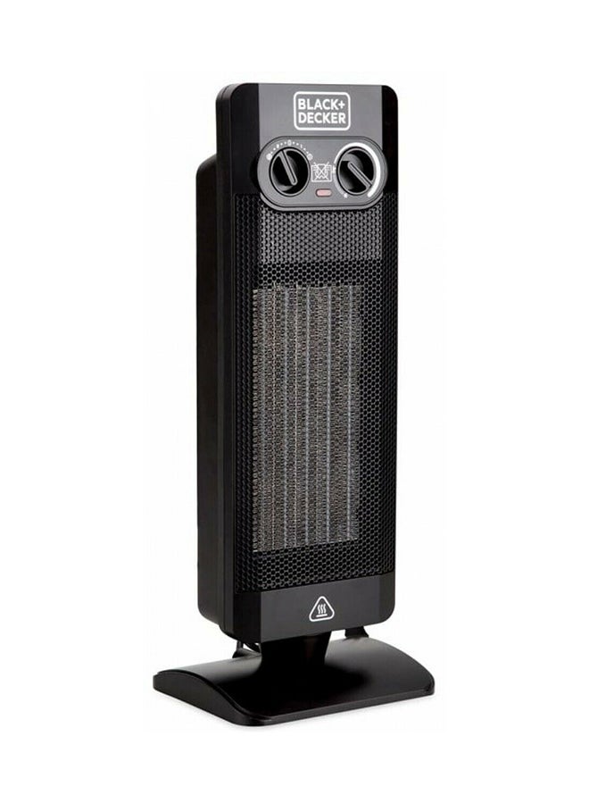 BLACK+DECKER Vertical Fan Room Heater 2000 W HX340 Black - Image 1