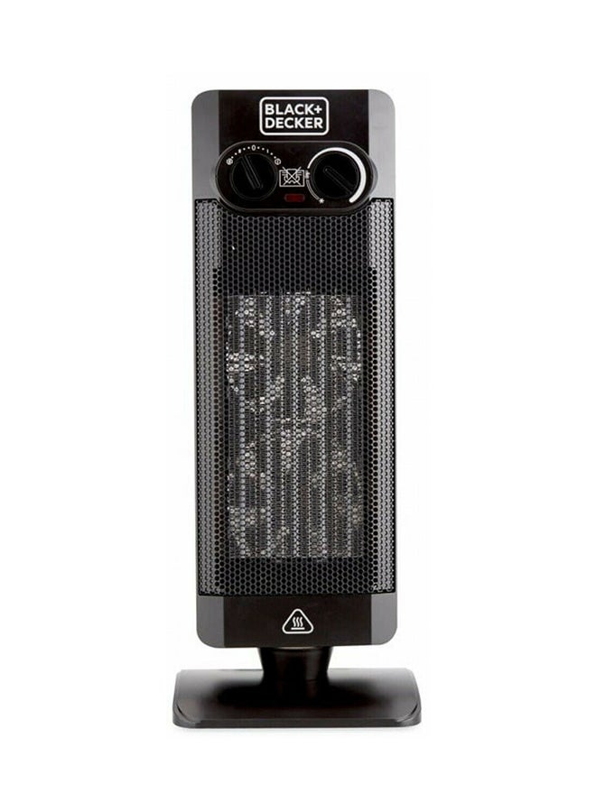 BLACK+DECKER Vertical Fan Room Heater 2000 W HX340 Black - Image 2